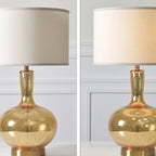 Lampe de table géométrique contemporaine en métal pour salon