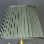 Lampe de table géométrique dorée classique à brancher pour chambre