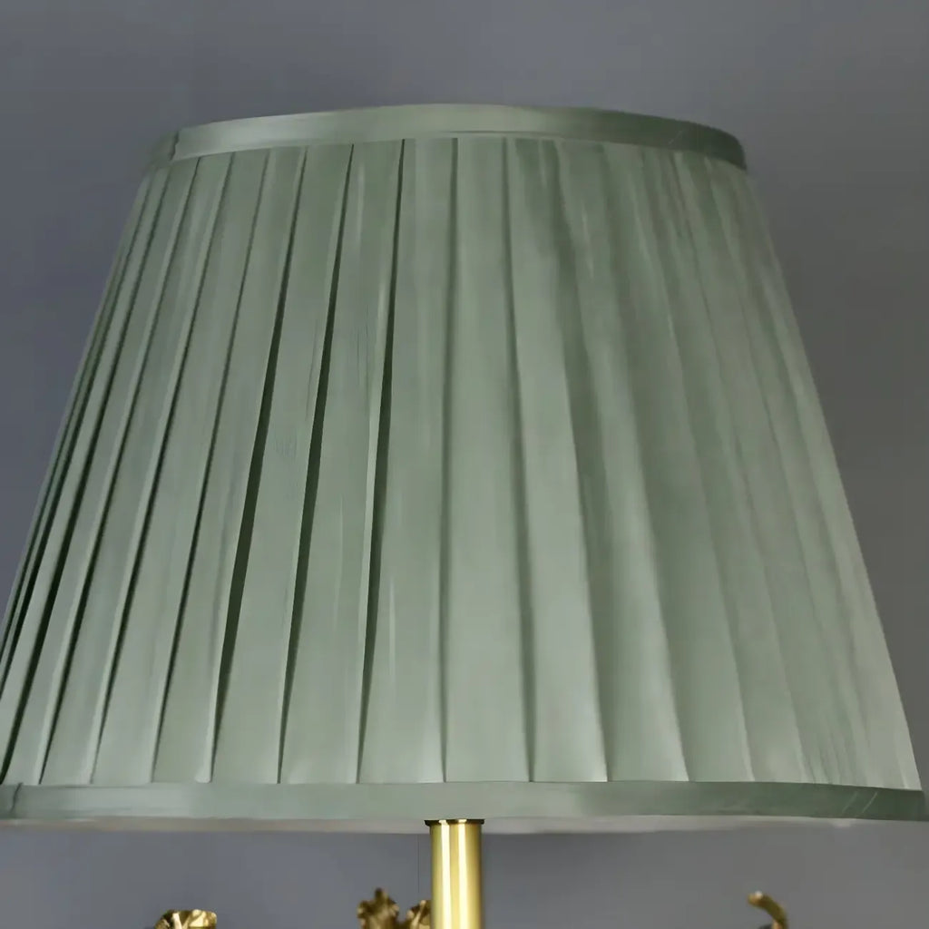Lampe de table géométrique dorée classique à brancher pour chambre