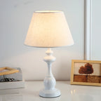 Lampe de table classique en métal, à brancher, pour chambre à coucher