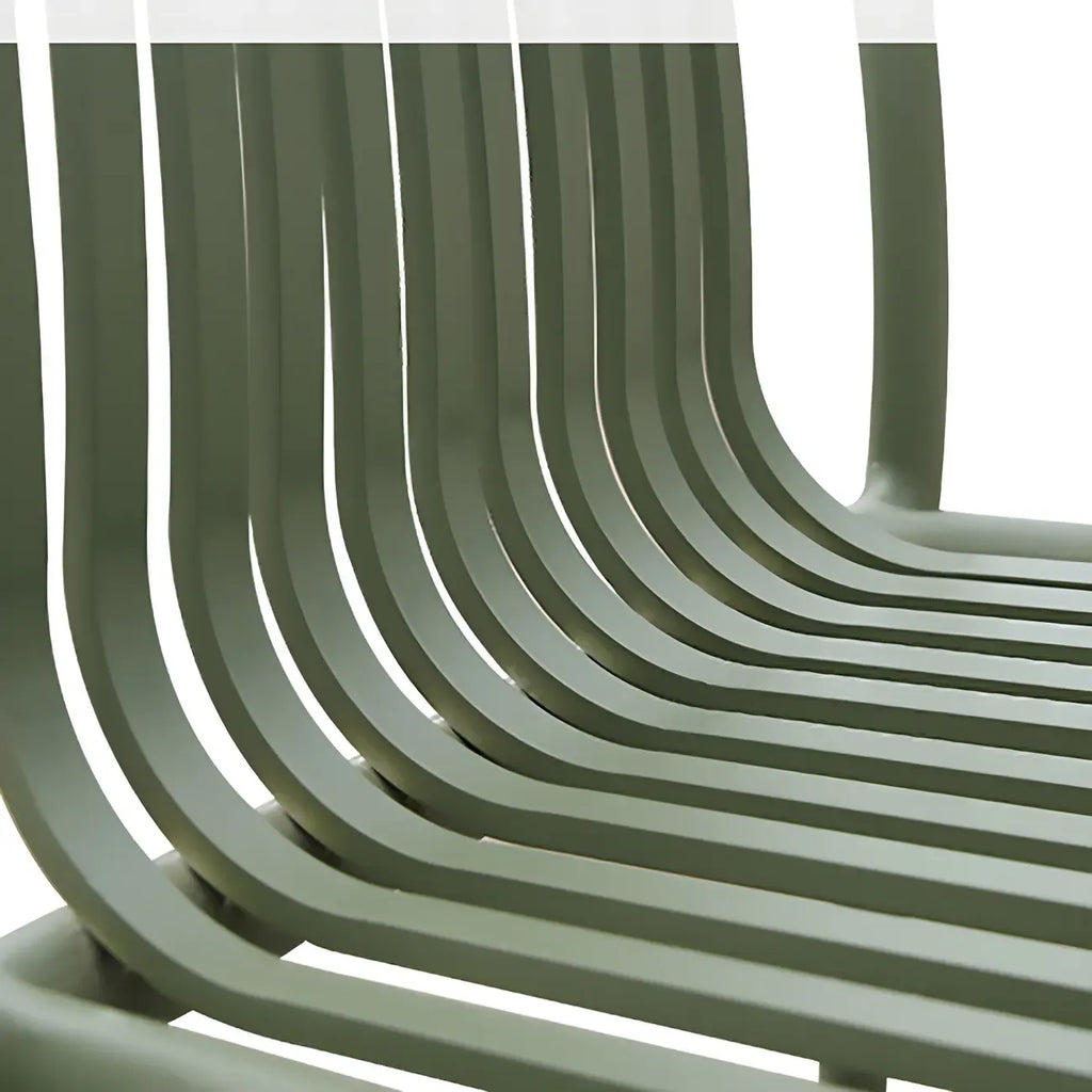 Tabourets de bar carrés Matel pour intérieur et extérieur avec dossier