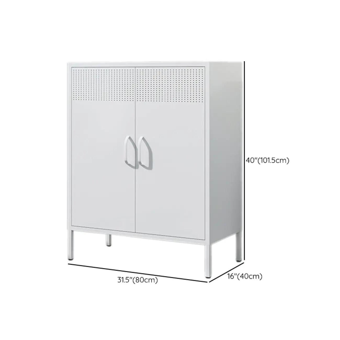 Meuble de rangement moderne autoportant, idéal pour le salon