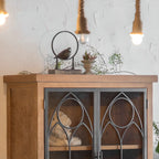 Armoire de rangement autoportante de style campagne française pour la décoration intérieure
