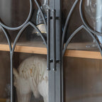 Armoire de rangement autoportante de style campagne française pour la décoration intérieure