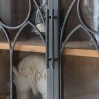 Armoire de rangement autoportante de style campagne française pour la décoration intérieure