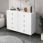 Mobile Contenitore in Legno a 4 Gambe con Ante e Cassetti per la Casa