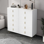 Mobile Contenitore in Legno a 4 Gambe con Ante e Cassetti per la Casa