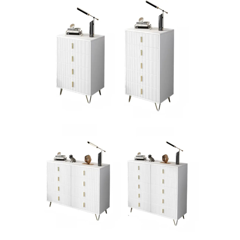 Mobile Contenitore in Legno a 4 Gambe con Ante e Cassetti per la Casa