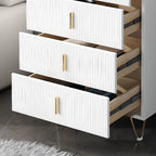 Mobile Contenitore in Legno a 4 Gambe con Ante e Cassetti per la Casa