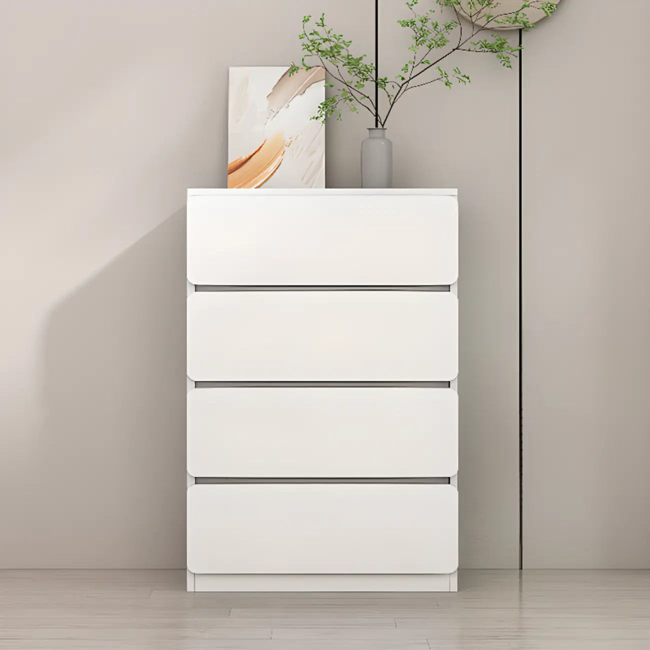 Commodes d'appoint rectangulaires artistiques avec design autoportant