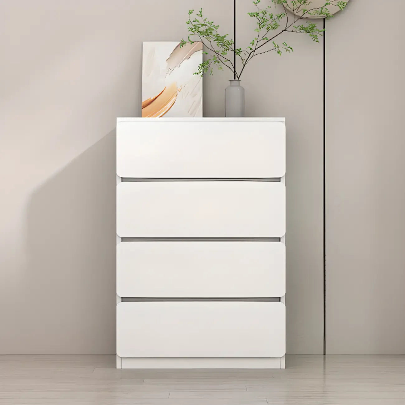Commodes d'appoint rectangulaires artistiques avec design autoportant