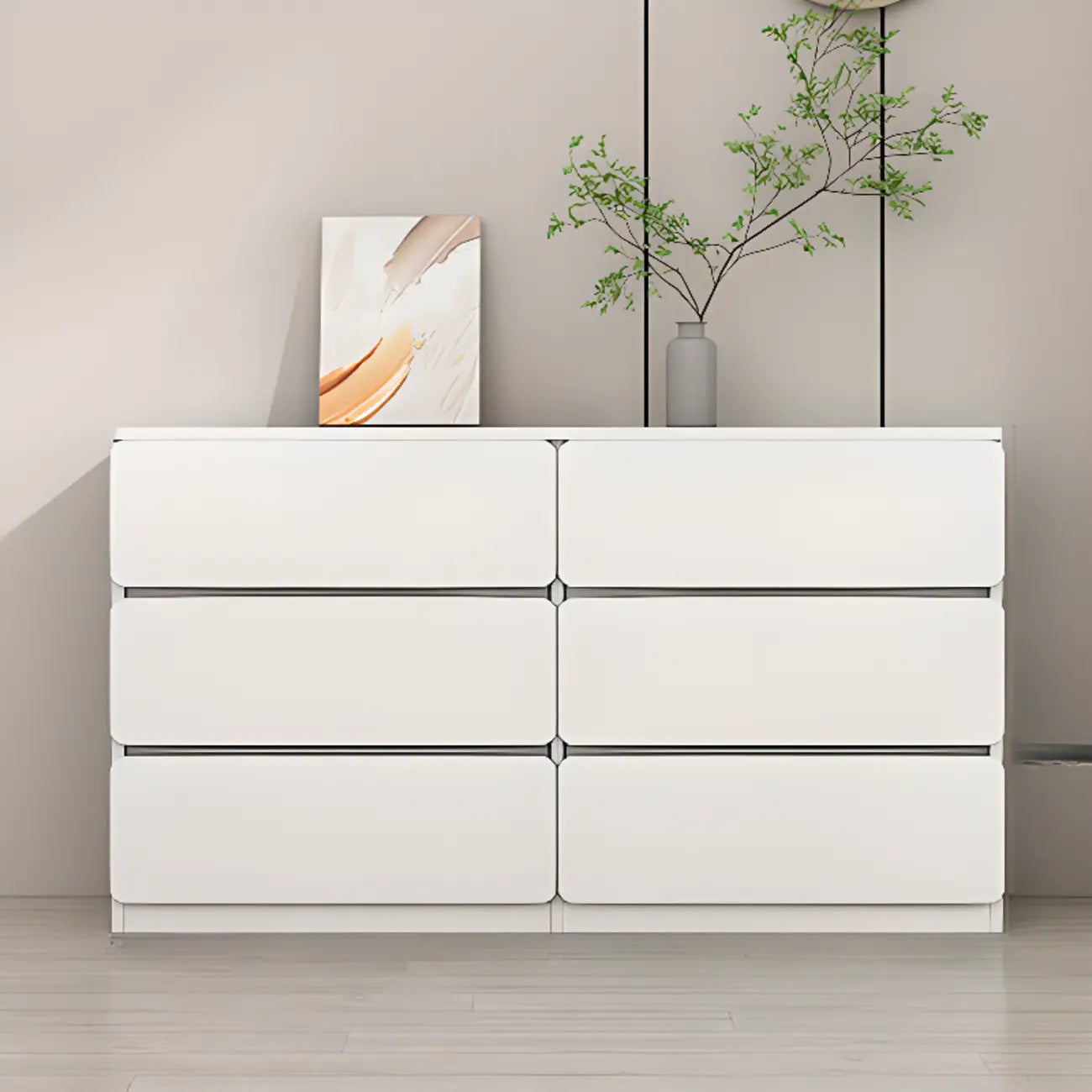 Commodes d'appoint rectangulaires artistiques avec design autoportant