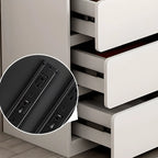 Commodes d'appoint rectangulaires artistiques avec design autoportant