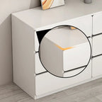 Commodes d'appoint rectangulaires artistiques avec design autoportant