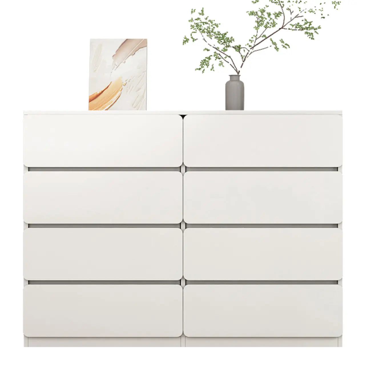 Commodes d'appoint rectangulaires artistiques avec design autoportant
