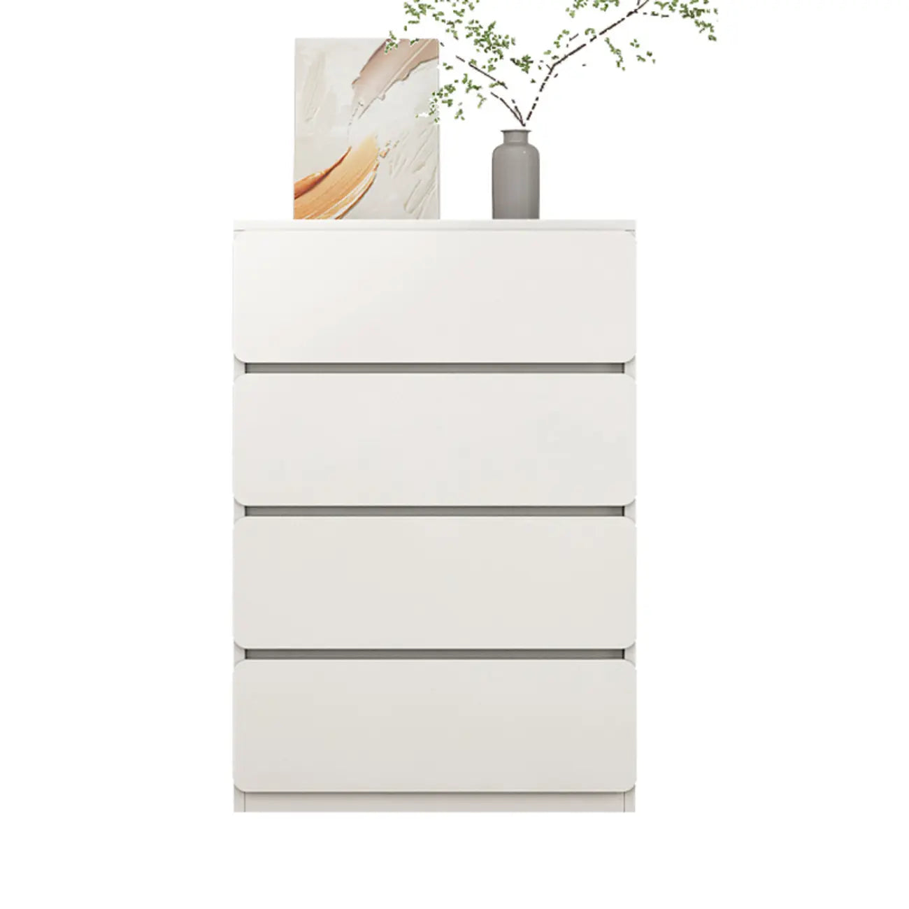 Commodes d'appoint rectangulaires artistiques avec design autoportant
