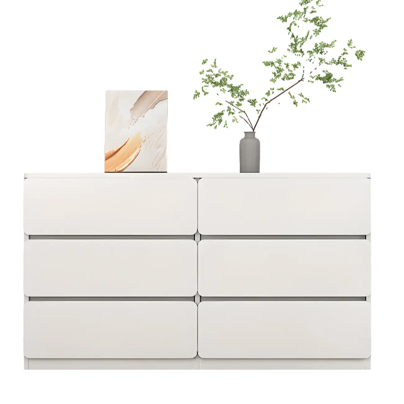 Commodes d'appoint rectangulaires artistiques avec design autoportant
