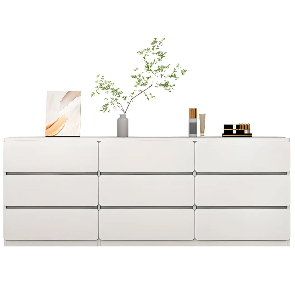 Commodes d'appoint rectangulaires artistiques avec design autoportant