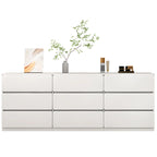 Commodes d'appoint rectangulaires artistiques avec design autoportant