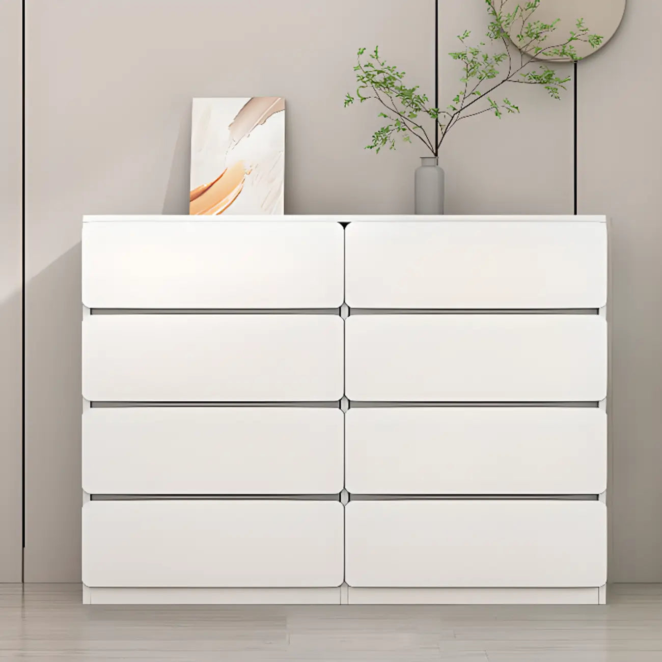 Commodes d'appoint rectangulaires artistiques avec design autoportant