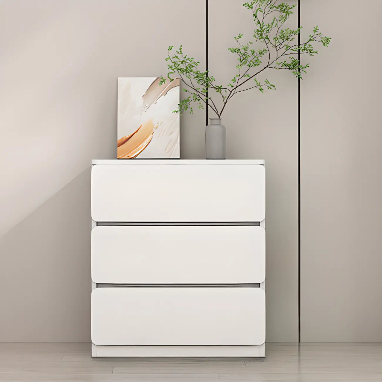 Commodes d'appoint rectangulaires artistiques avec design autoportant