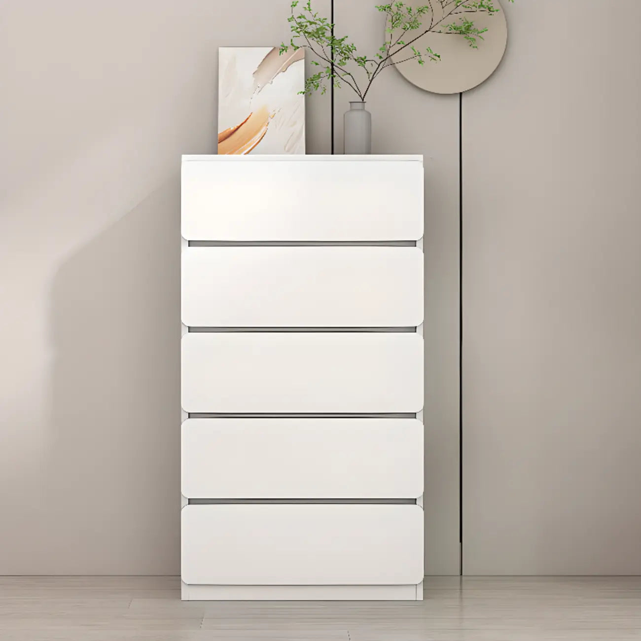 Commodes d'appoint rectangulaires artistiques avec design autoportant