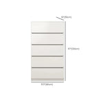 Commodes d'appoint rectangulaires artistiques avec design autoportant
