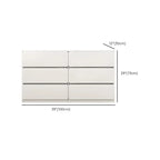 Commodes d'appoint rectangulaires artistiques avec design autoportant