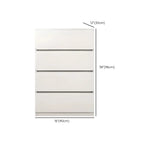 Commodes d'appoint rectangulaires artistiques avec design autoportant