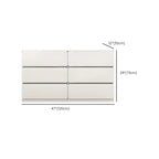 Commodes d'appoint rectangulaires artistiques avec design autoportant