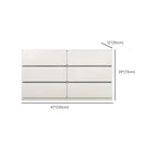 Commodes d'appoint rectangulaires artistiques avec design autoportant