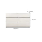 Commodes d'appoint rectangulaires artistiques avec design autoportant