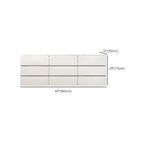Commodes d'appoint rectangulaires artistiques avec design autoportant