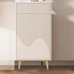 Meuble d'appoint kaki à la finition unique pour la décoration intérieure