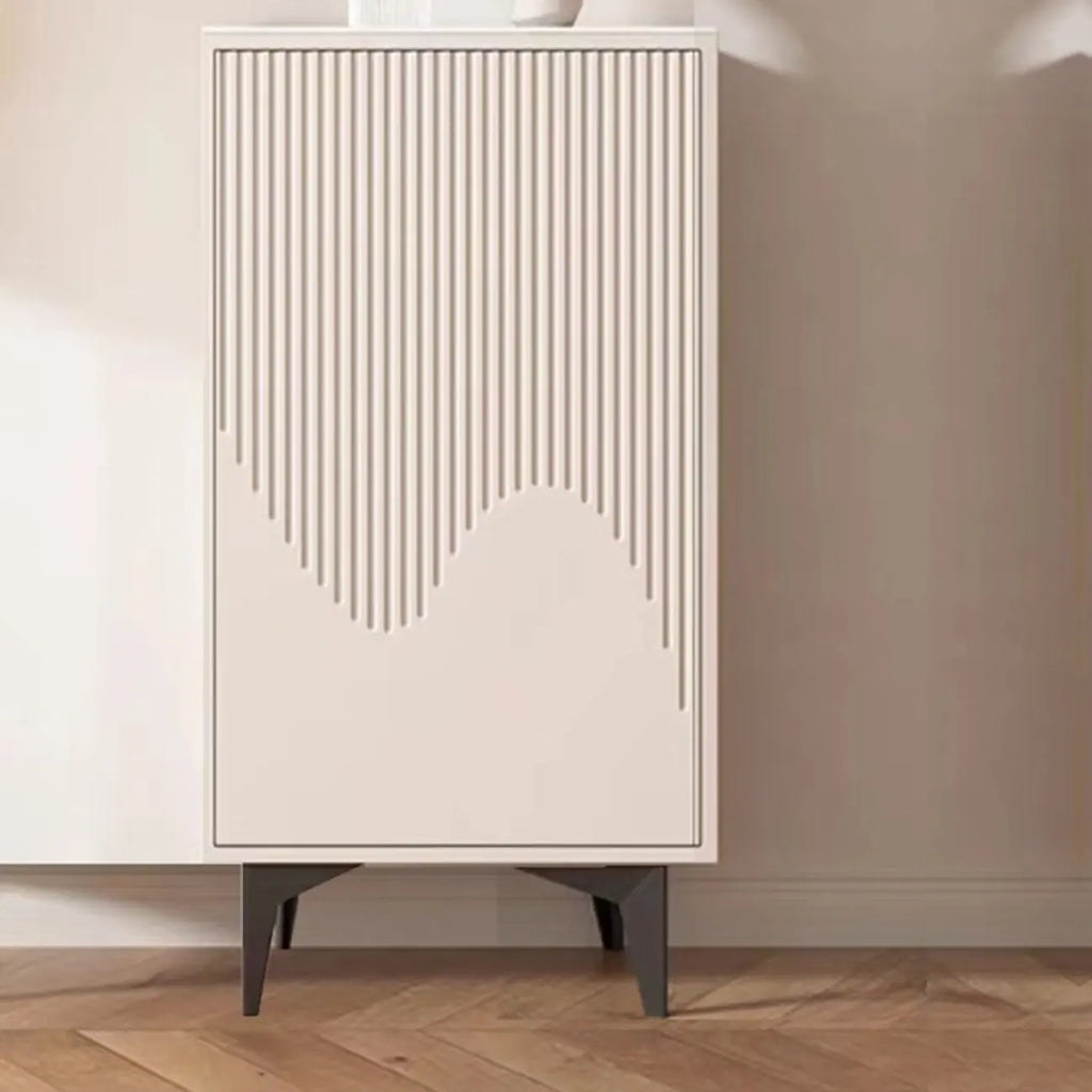 Meuble d'appoint kaki à la finition unique pour la décoration intérieure