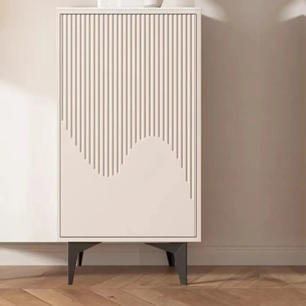 Meuble d'appoint kaki à la finition unique pour la décoration intérieure