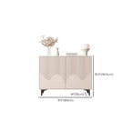 Meuble d'appoint kaki à la finition unique pour la décoration intérieure