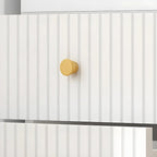 Vetrina rettangolare in legno con anta in vetro da 47"-71.5H