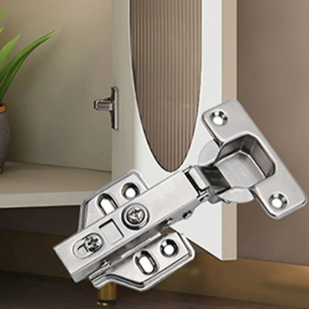 Meuble d'angle intérieur autoportant avec porte vitrée et éclairage