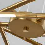 Lustre linéaire moderne à LED avec hauteur réglable