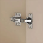 Meuble d'appoint minimaliste en bois blanc avec pieds droits