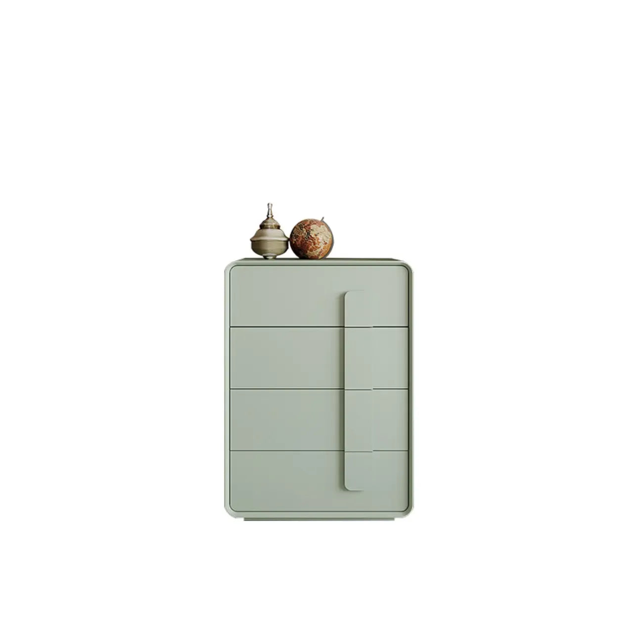 Armoire de rangement moderne verte de différentes tailles pour l'intérieur