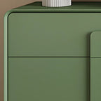 Armoire de rangement moderne verte de différentes tailles pour l'intérieur