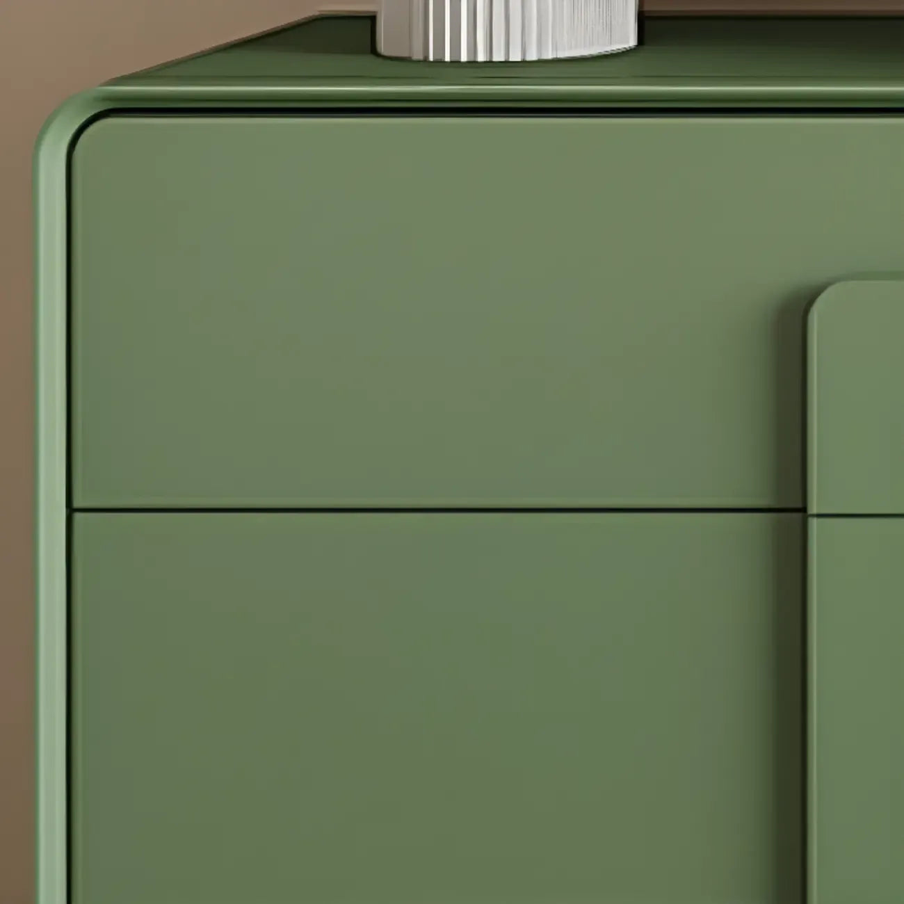 Armoire de rangement moderne verte de différentes tailles pour l'intérieur