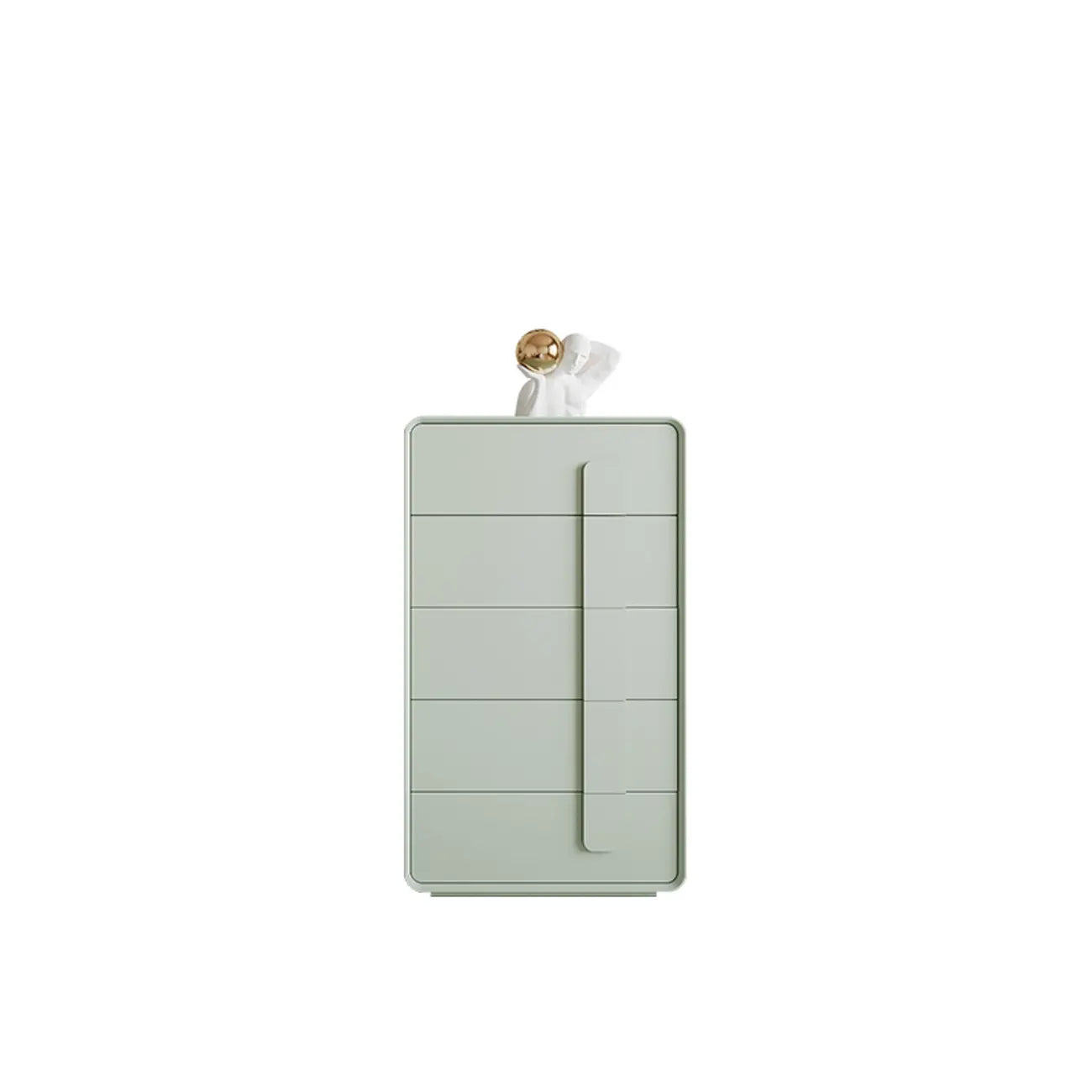 Armoire de rangement moderne verte de différentes tailles pour l'intérieur