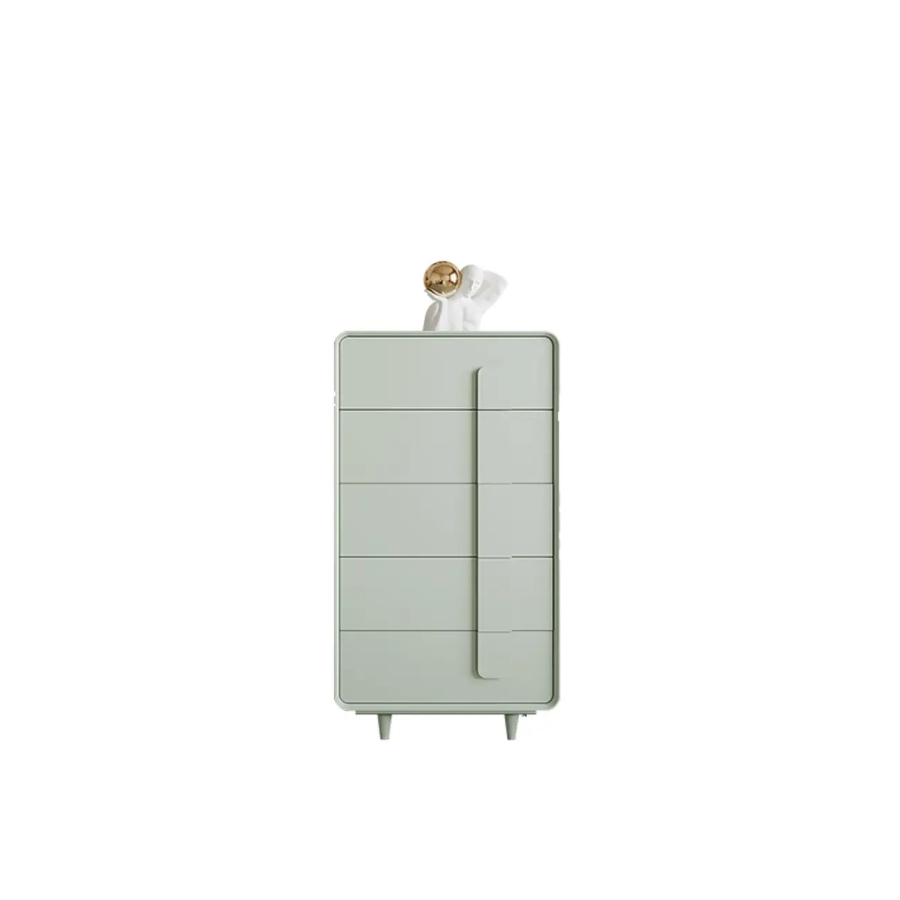 Armoire de rangement moderne verte de différentes tailles pour l'intérieur