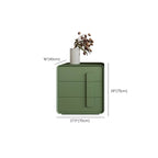Armoire de rangement moderne verte de différentes tailles pour l'intérieur