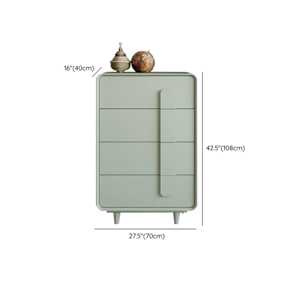 Armoire de rangement moderne verte de différentes tailles pour l'intérieur