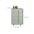 Armoire de rangement moderne verte de différentes tailles pour l'intérieur