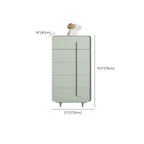 Armoire de rangement moderne verte de différentes tailles pour l'intérieur